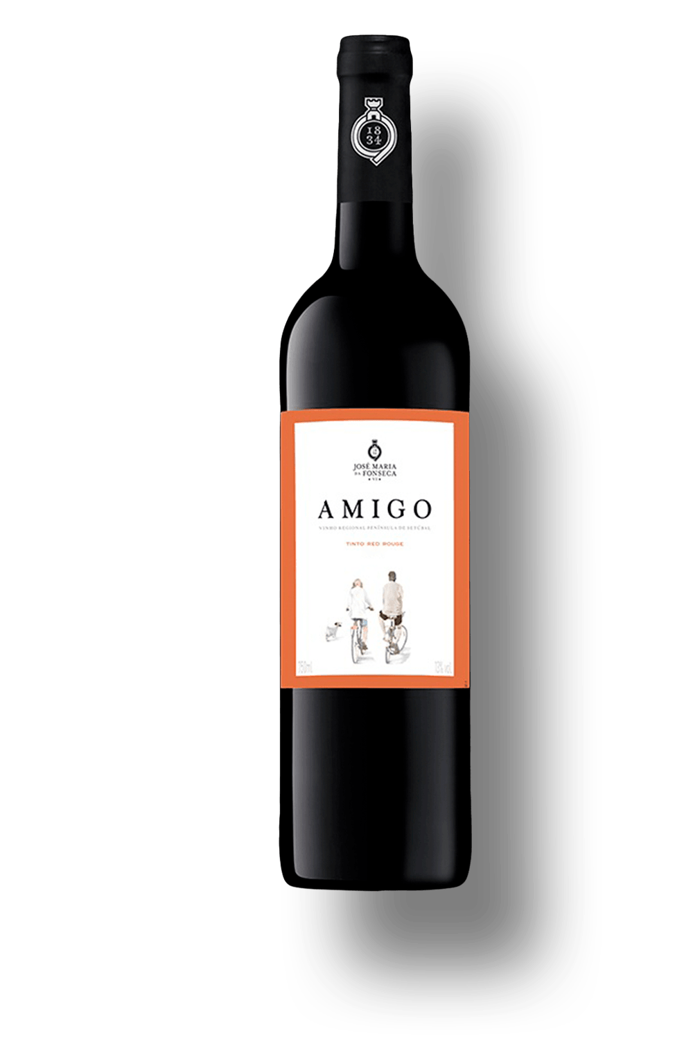 Vinho José Maria da Fonseca Tinto Seco Portugal Amigo Aragonez, Castelão 2021 750ml